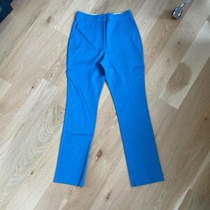 Derek Lam 10 Crosby zip leg size 4 NWOT Blue straight leg trousers #straightleg
